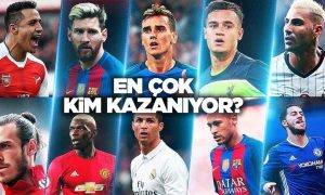 Dünyada En Çok Para Kazanan 10 Futbolcu
