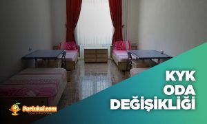kyk yurdu oda değişikliği