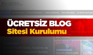 ücretsiz blog sitesi
