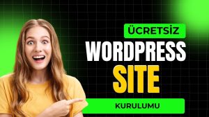 wordpress site kurulumu