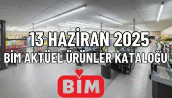 13 Haziran 2025 BİM Aktüel Ürünler Kataloğu