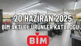 20 Haziran 2025 BİM Aktüel Ürünler Kataloğu – Yaz Alışverişinde En İyi Fırsatlar!