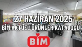 27 Haziran 2025 BİM Aktüel Ürünler Kataloğu