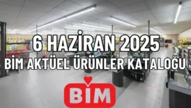 6 Haziran 2025 Bim Aktüel Ürünler Kataloğu