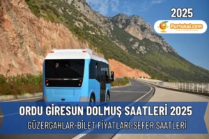 Giresun Dolmuş Saatleri 2025