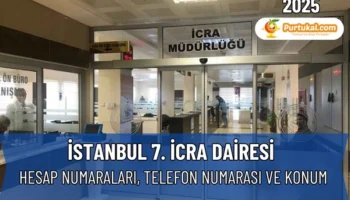 İstanbul 7. İcra Dairesi – Telefon, Adres, Konum ve IBAN Bilgileri
