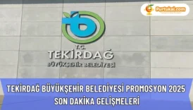 Tekirdağ Büyükşehir Belediyesi Promosyon 2025