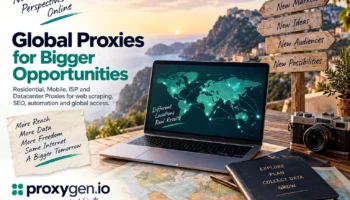 Mobile Proxy Connections for Web-Based Activities